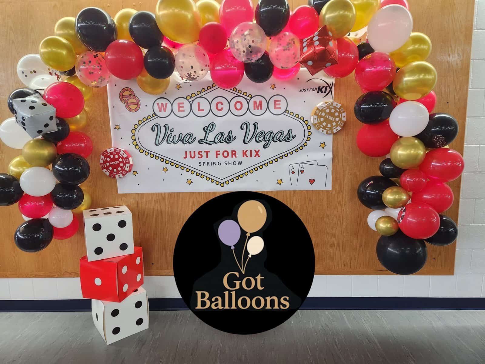 balloon arch for a Orlando party